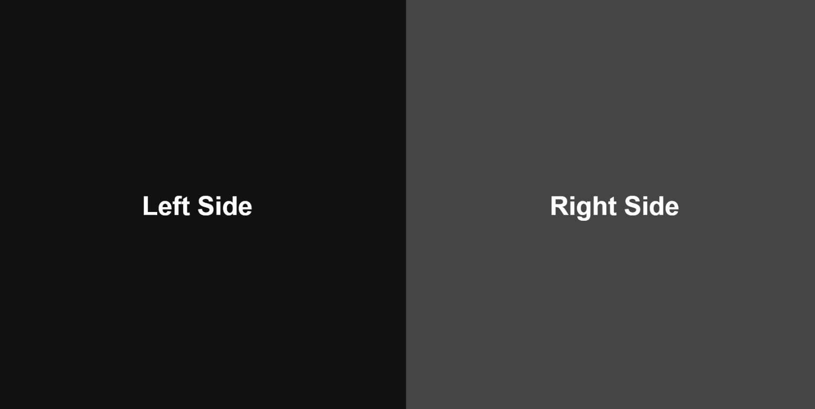 14 Split Screen Layout